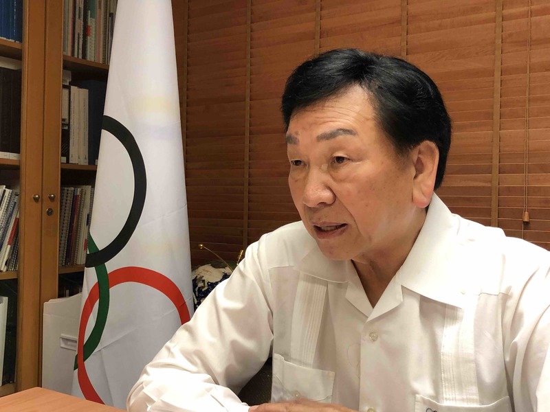 剛參加完國際奧會第134次大會的國際奧會委員吳經國,於2日媒體座談會分享國際奧會的重要變革。(photo by張元融/台灣醒報)