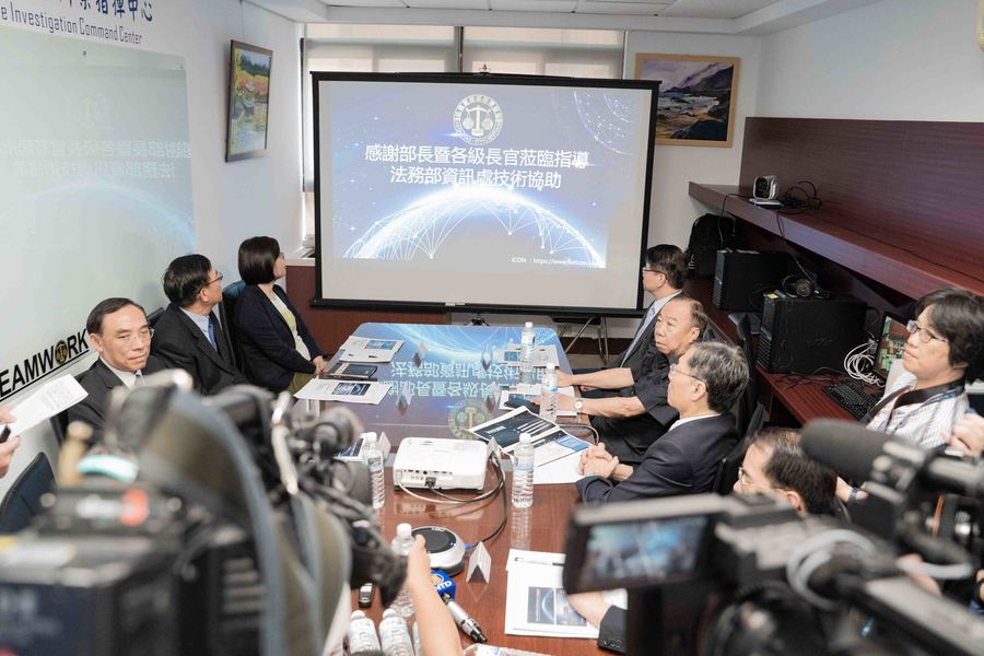 科技查賄指揮中心可同步各地檢署掌握的筆錄及事證,及時研議辦案策略。(photo by張元融/台灣醒報)