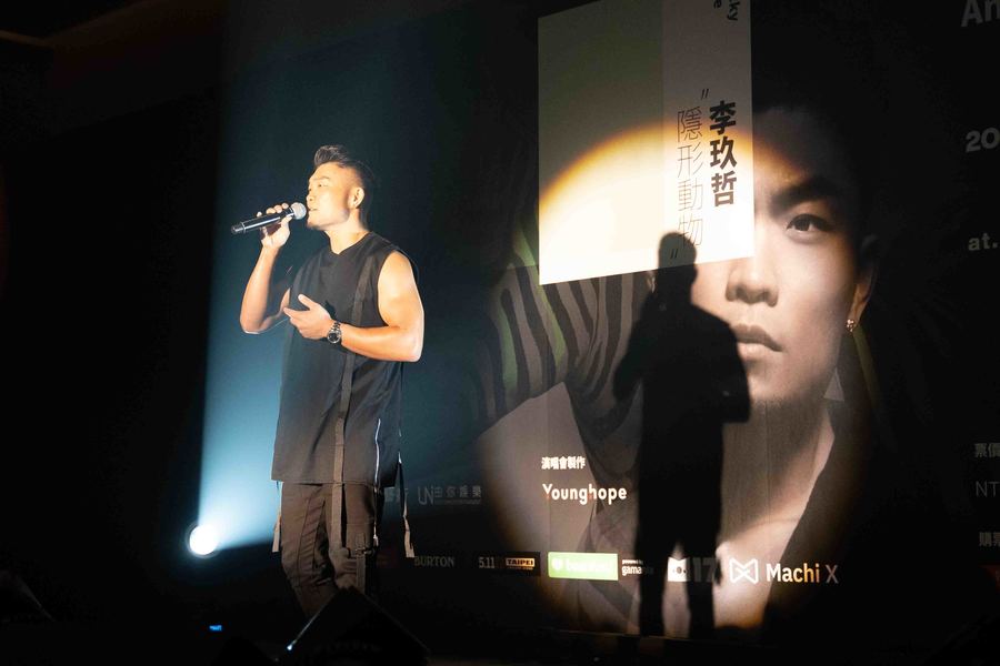 李玖哲10日舉辦《隱形動物》宣傳記者會,宣布將於10月12日攻蛋。 (photo by張元融/台灣醒報)