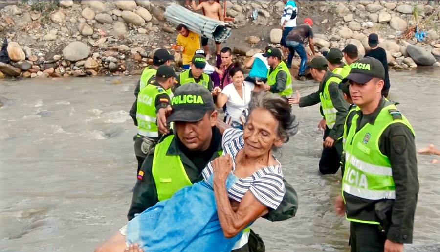 對委內瑞拉移民的人道援助,正考驗著哥倫比亞國民的包容力。(photo by Wikimedia Commons)
