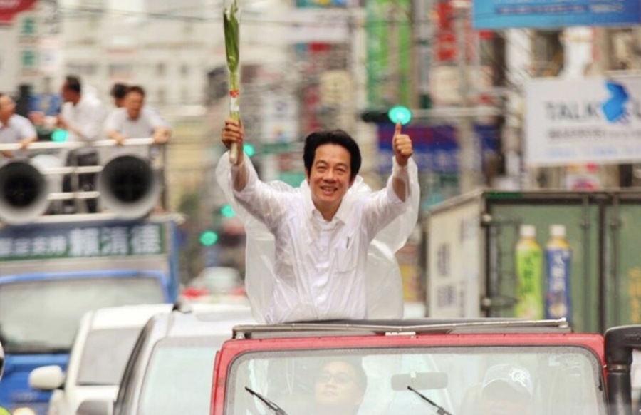 前行政院長賴清德未出席28日全代會,但在陳菊的撮合下,已在高雄與蔡英文會面過,可見蔡賴配成局機率提升。(photo by賴清德臉書)