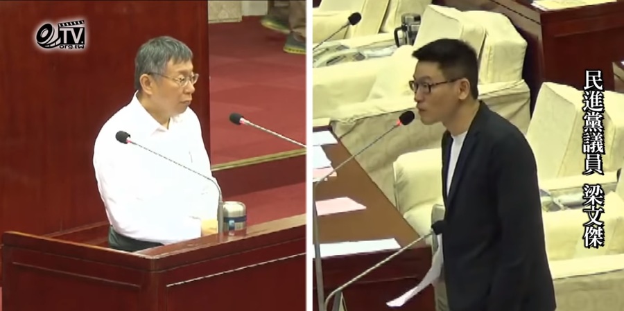 圖說:北市府欲取消悠遊卡搭乘捷運的8折優惠,梁文傑建議應該重新考慮悠遊卡公司的官股與民股的比例。