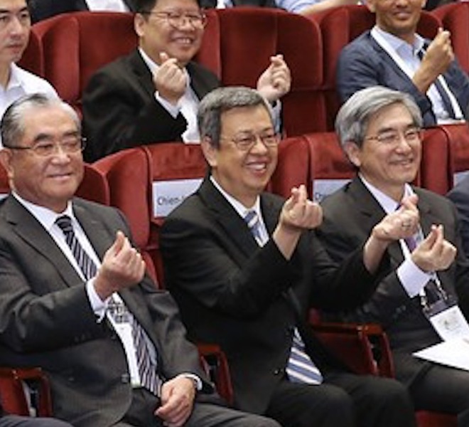 副總統陳建仁(中)24日出席「第11屆亞太地區老年學暨老年醫學國際研討會」(photo by總統府)