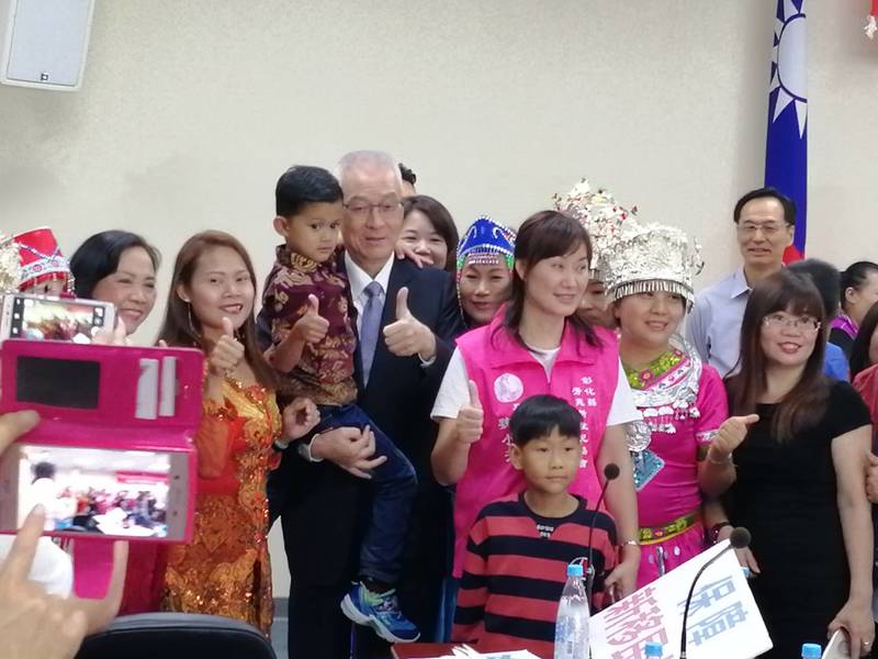 國民黨27日提出新移民政見,並成立新移民全國後援總會。(Photo by 林祐任/台灣醒報)