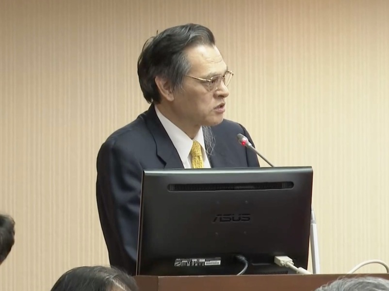 立法院內政委員會30日審查陸委會預算,陸委會主委陳明通前往備詢。(photo by網路截圖)