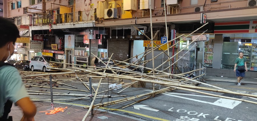 香港民眾抗爭活動,已經持續6個月。(Photo by K.rol2007on Flicker under Creative Commons license)