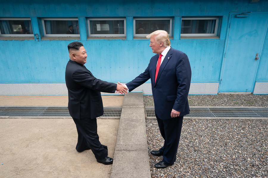 北韓領導人金正恩元旦透過官媒表示,將繼續核武試驗及發展新型態武器。(photo by Twitter)