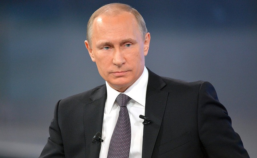 俄國現任總統普丁突然拋下憲政震撼彈。(photo by Kremlin)