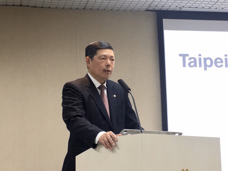 圖說:外貿協會秘書長葉明水於11日宣布國際自行車展確定取消。 (photo by張允慈/台灣醒報)