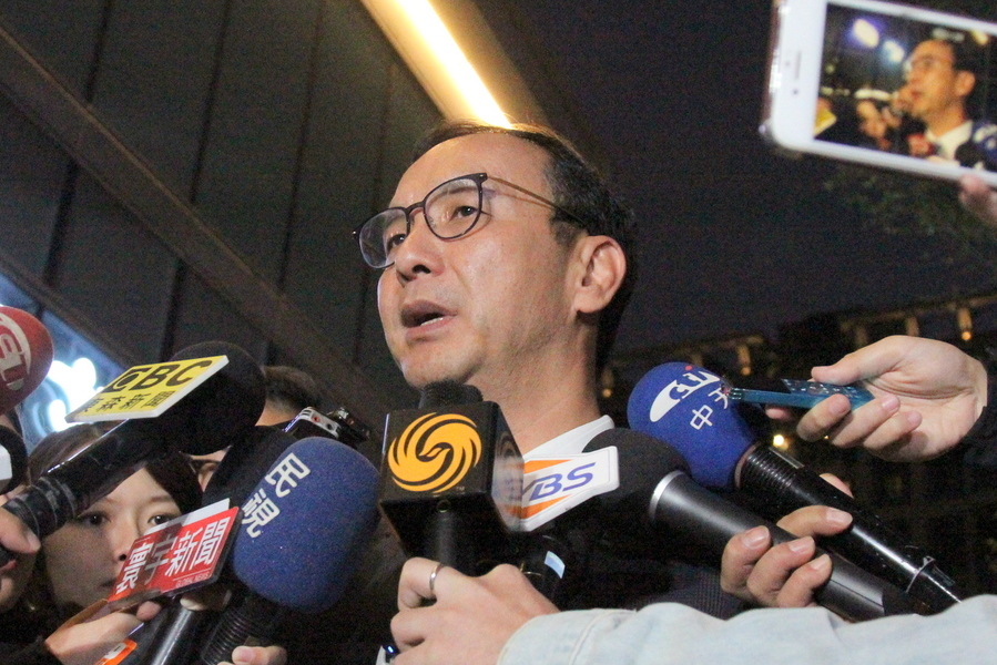 台灣政界多方呼籲WHO讓台灣加入。圖為朱立倫。(Photo by 祝潤霖/台灣醒報)