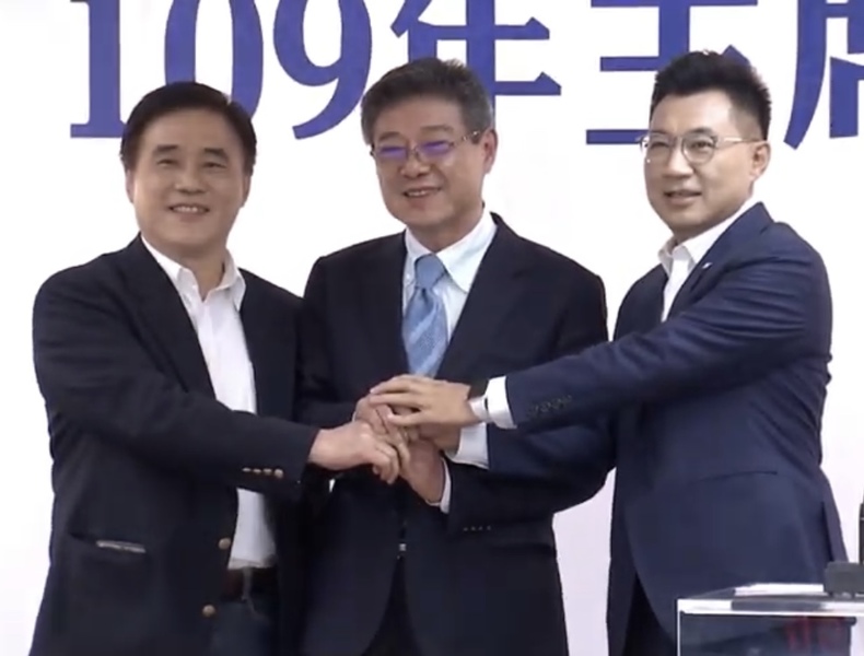 國民黨12日舉行黨主席補選政見說明會,由江啟臣與郝龍斌對決。(photo by 施凱文/台灣醒報)