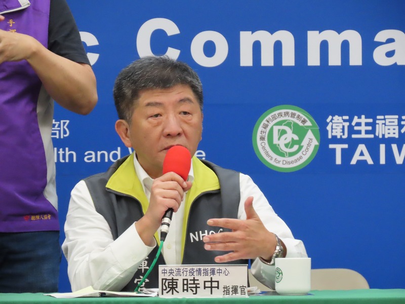 指揮官陳時中19日宣佈國內新增8例確診,其中7例境外移入。(photo by 施凱文/台灣醒報)