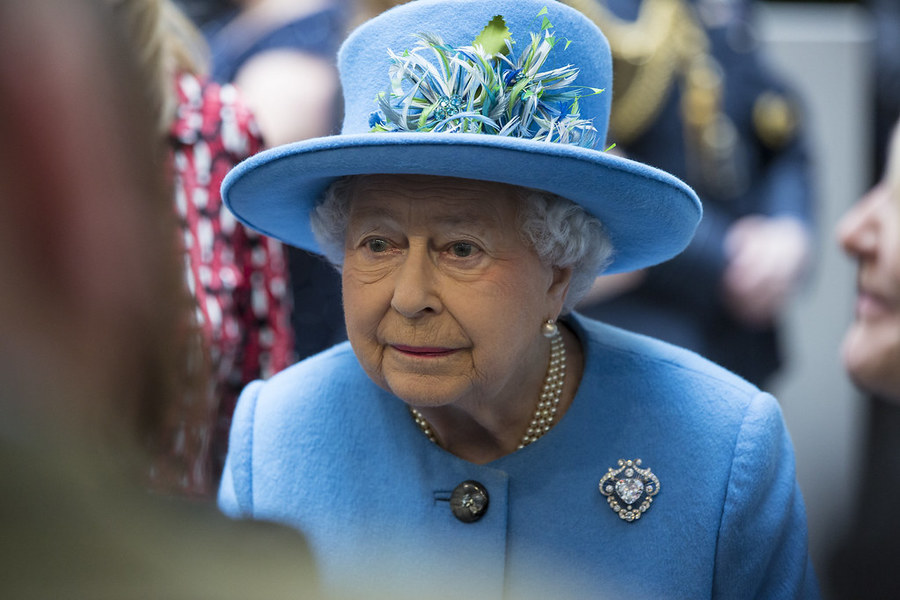英國女王5日發表罕見談話,鼓勵英國人遵守防疫守則、自律,讓英國可以堅定抗疫成功。(Photo by UK Home Office on Flickr under C.C License)