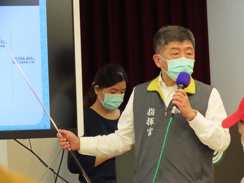 中央疫情指揮中心28日宣佈無新增確診案例,陳時中也鬆口表示疫情的確朝向趨緩。(photo by 施凱文/台灣醒報)