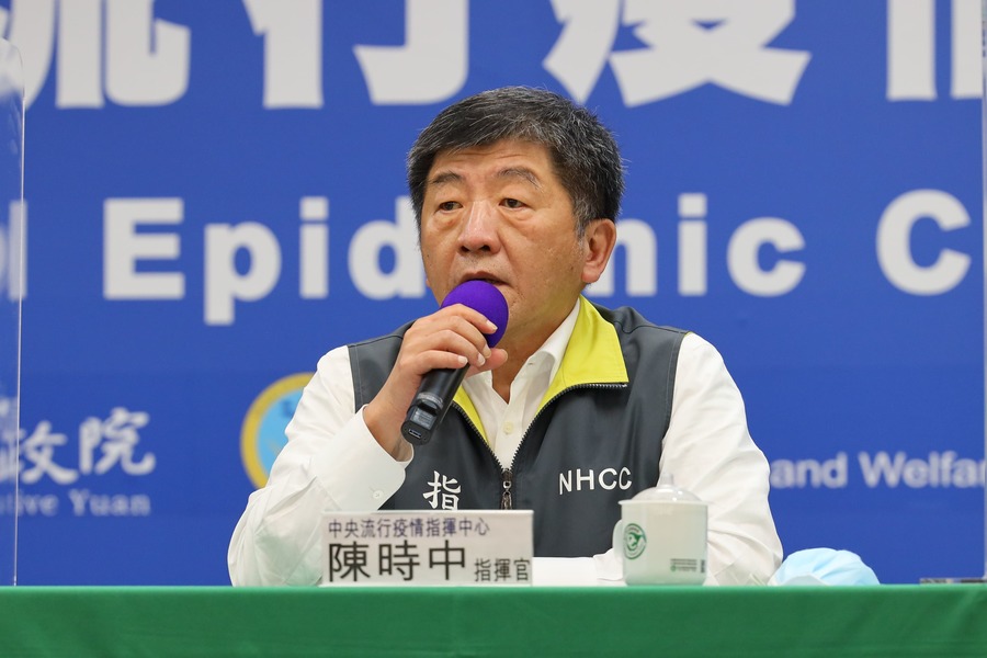 疫情中心指揮官陳時中28日表示,連續46天無確診案例,快速疫調的實聯制指引將上路。(photo by 疫情指揮中心)