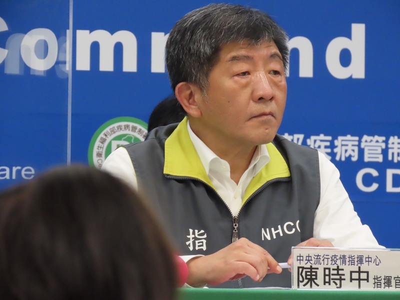 疫情中心指揮官陳時中2日宣佈零確診,已是本土連續51天無確診案例。(photo by 施凱文/台灣醒報)