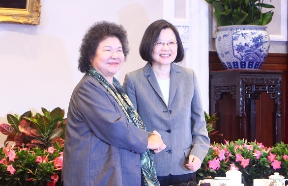 陳菊22日被提名為監察院長,她也宣布為了維持公正,提名通過後願意退出政黨。(本報資料照片)
