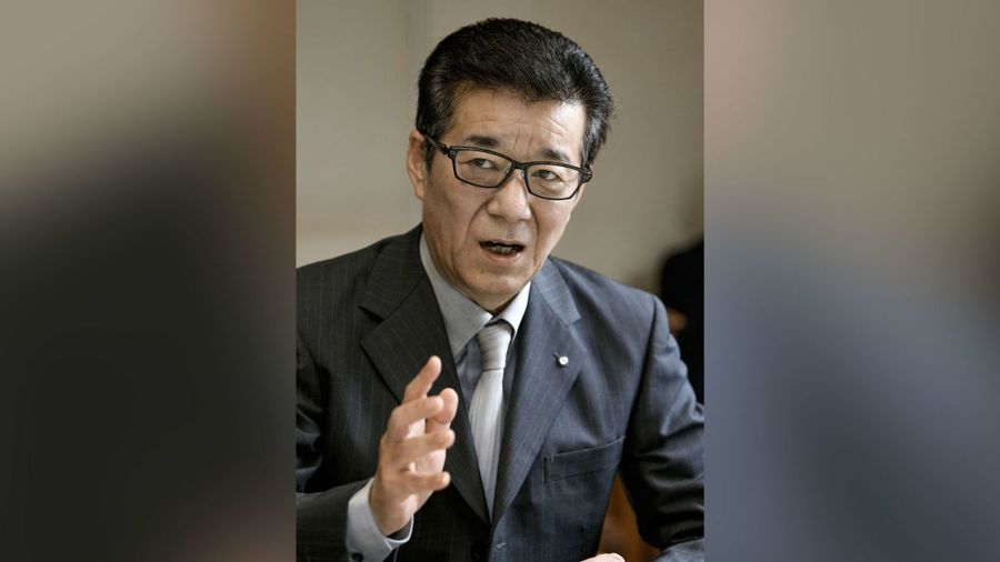 大阪市紓困效率奇差無比,僅有3%居民領到補助金,市長松井一郎卻表示,「我們人數太龐大才會如此」。(photo by Twitter)