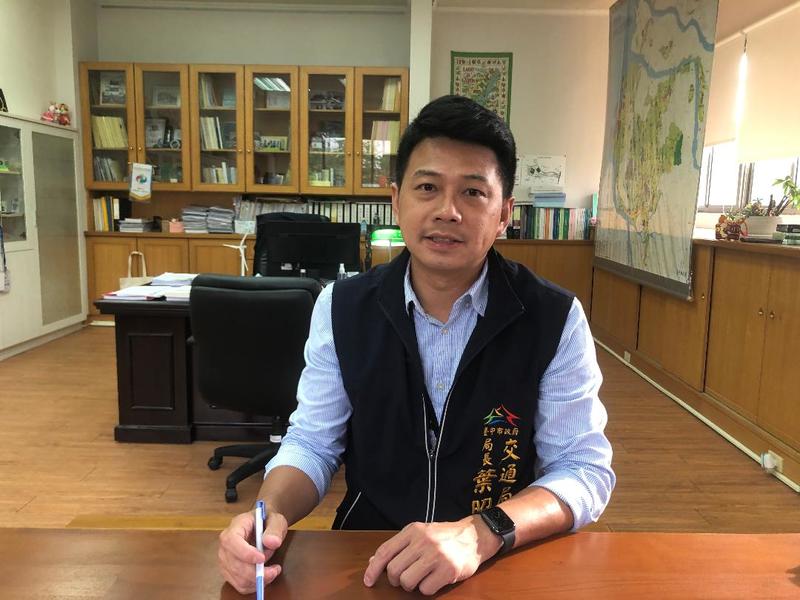 台中市交通局長葉昭甫身為台中捷運主戰官,積極規劃配套衝運量,並採取場站共同開發、進行業外合作增加收益。(photo by 劉東皋/台灣醒報)