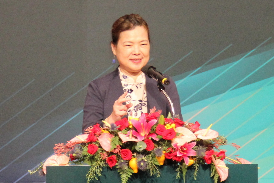 環球經濟社社長林建山認為,經濟部長王美花(圖)所說的台美經濟對話是假議題。(photo_by_祝潤霖/台灣醒報)