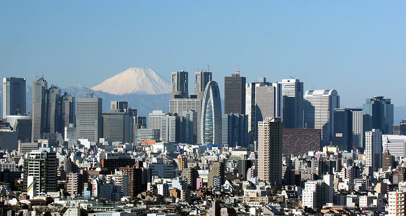 第三季度,亞洲主要經濟體如中國、日本,都有明顯回溫現象。(Photo From Wikimedia Commons, the free media repository)