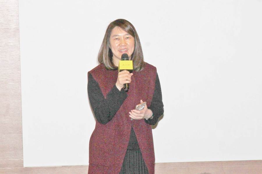 誠品書店董事長吳旻潔強調,誠品布局全通路平台並深耕社區,2022將在新店展1萬8,000坪新店。(photo by 祝潤霖/台灣醒報)