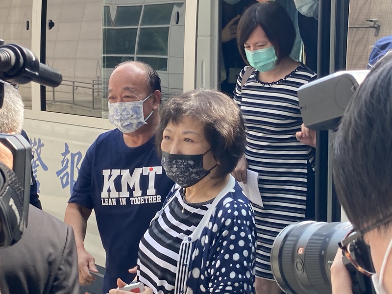 葉毓蘭說,自己是警界出身,希望能透過考察,減少不合理的政治呼籲。(Photo by 林志怡/台灣醒報)