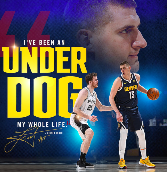 NBA MVP花落誰家?目前聯盟兩大禁區好手小丑與恩比德呼聲都高。(photo from 金塊與76人臉書粉專)