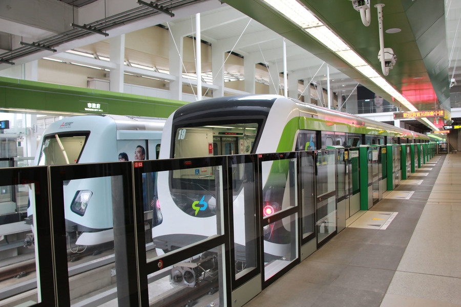 台中捷運綠線民國109年11月間首次試營運時,出現列車聯結器故障而停駛,經修復、重新試營運後,25日中午正式通車。