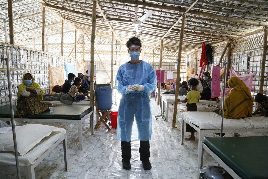 緬甸羅興亞難民營收容人數最多,但疫苗卻遲遲不見蹤影。(Photo by DFID - UK Department for International Development on Flicker under Creative Commons li-cense)