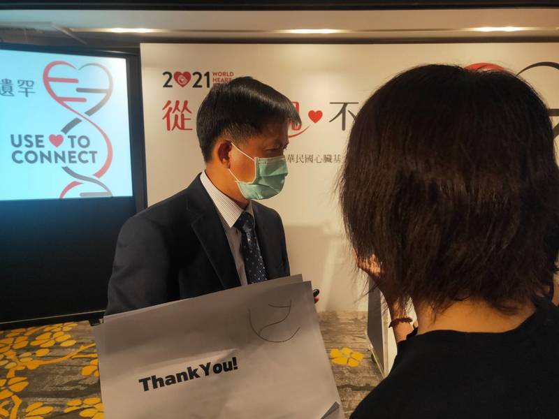 台大心衰竭中心主任莊志明提醒40至45歲以上的男性民眾,須注意不明原因的心血管疾病,特別是心室肥大。(Photo by 呂翔禾/台灣醒報)