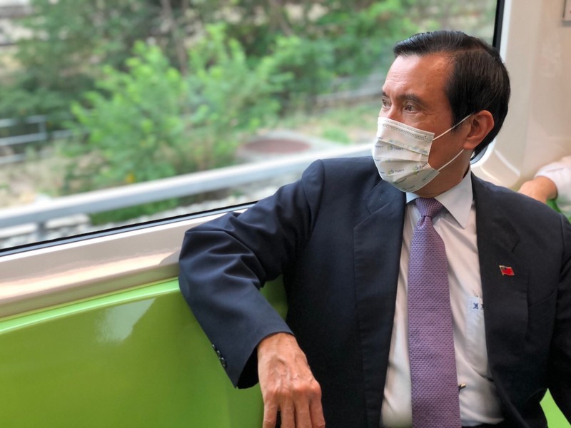 20日的玉山科技論壇上,前總統馬英九呼籲兩岸需重啟對話,才能讓台灣如今經濟榮景延續。(Photo on 馬英九臉書)