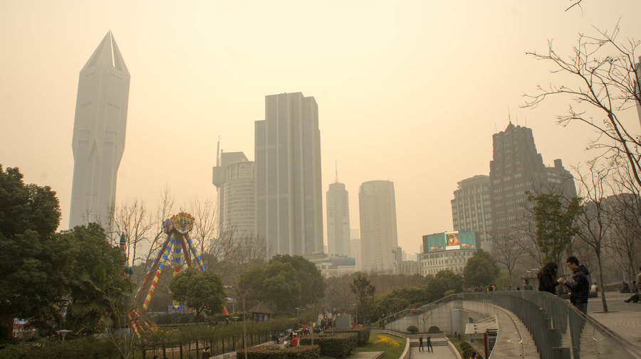 大多排碳大國集中亞洲,也讓亞洲成為對抗污染排放的主要戰場。(Photo by David Leo Veksler on Flickr used under Creative Commons license)